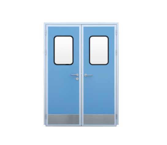 Aluminum alloy color steel plate door