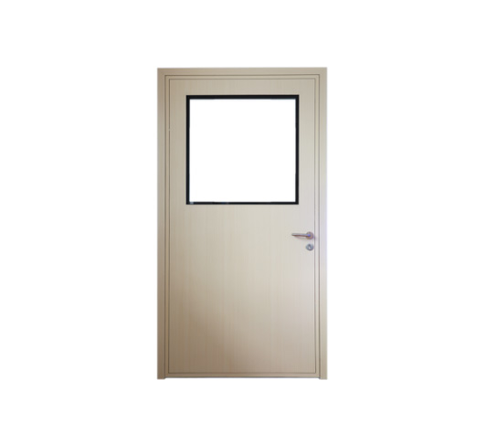 Aluminum alloy color steel plate door